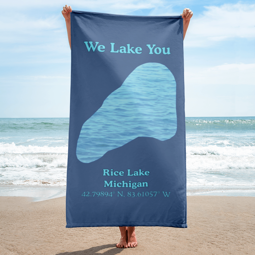 Rice Lake Beach Towel
