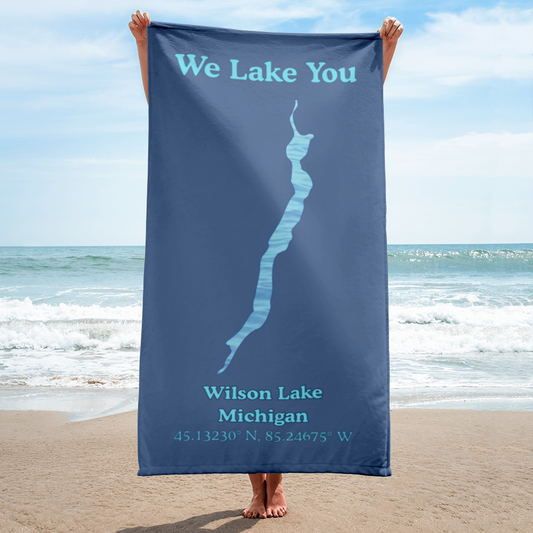 Wilson Lake Beach Towel