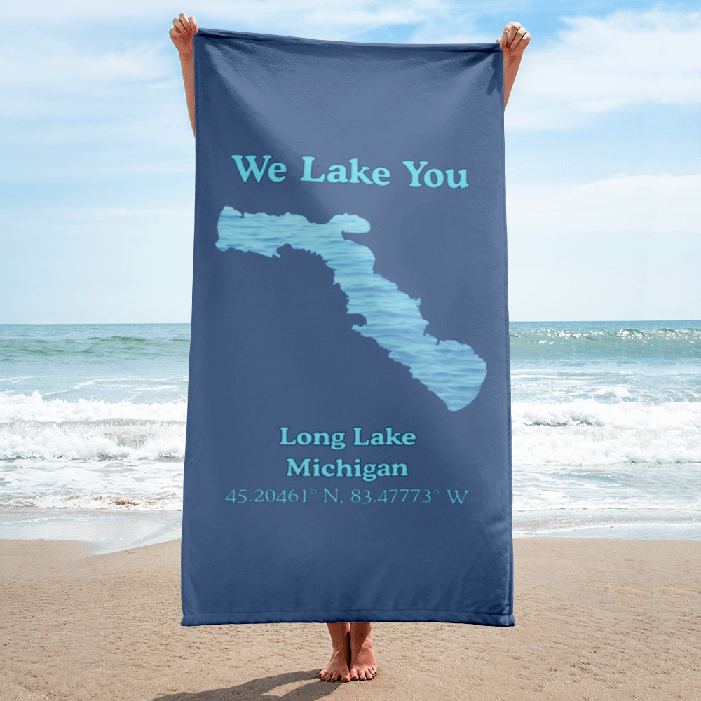 Long Lake Beach Towel