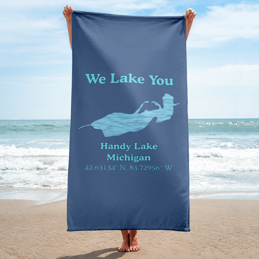 Handy Lake Beach Towel