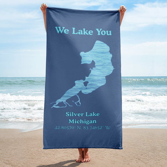 Silver Lake Beach Towel