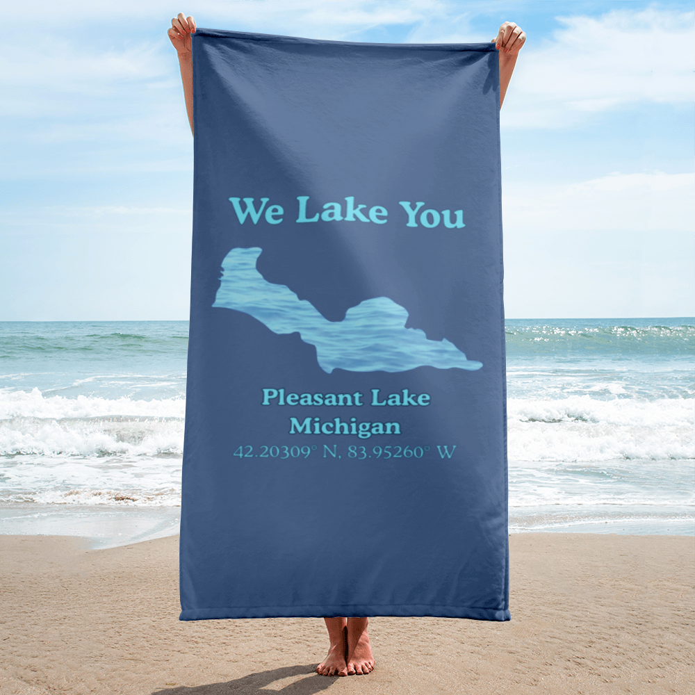 Pleasant Lake Beach Towel