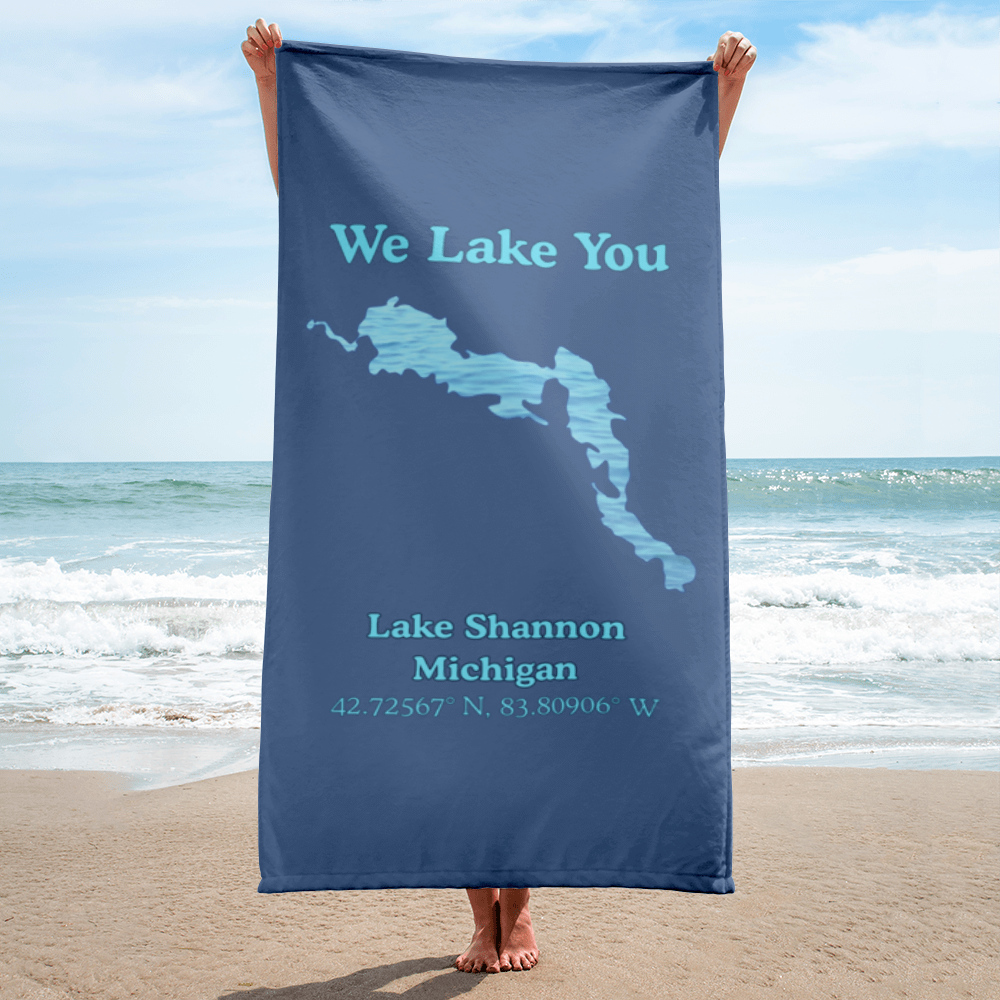 Lake Shannon Beach Towel