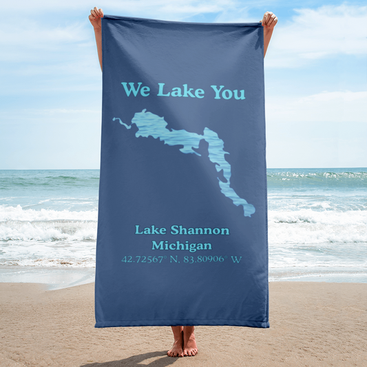 Lake Shannon Beach Towel