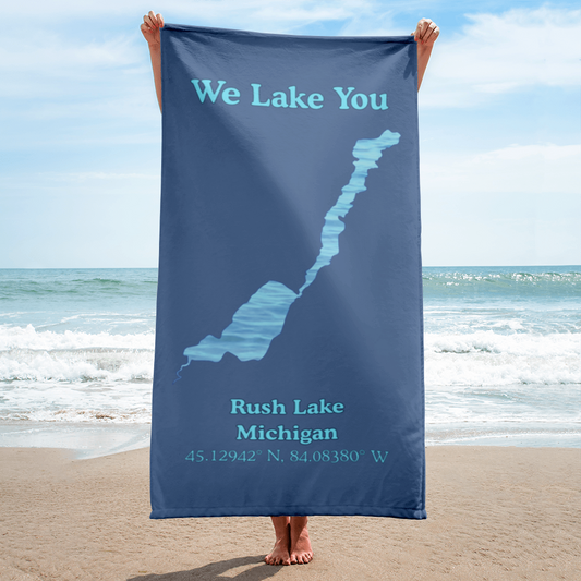 Rush Lake Beach Towel