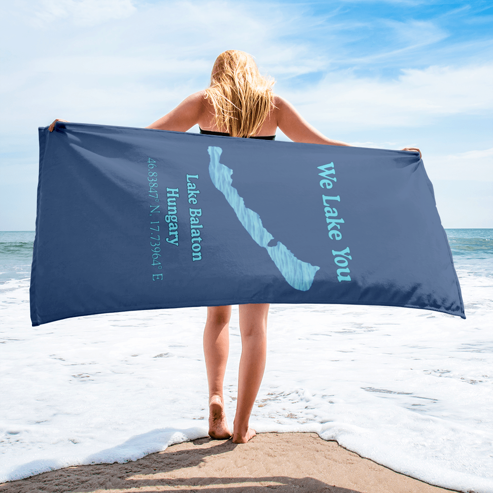 Lake Balaton Beach Towel
