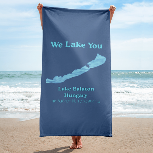 Lake Balaton Beach Towel