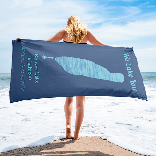 Beaver Lake Beach Towel