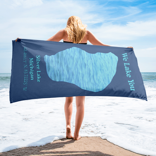 Silver Lake Beach Towel