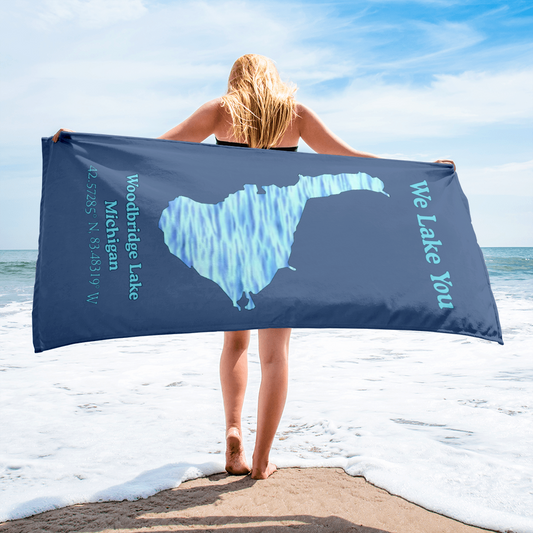 Woodbridge Lake Beach Towel