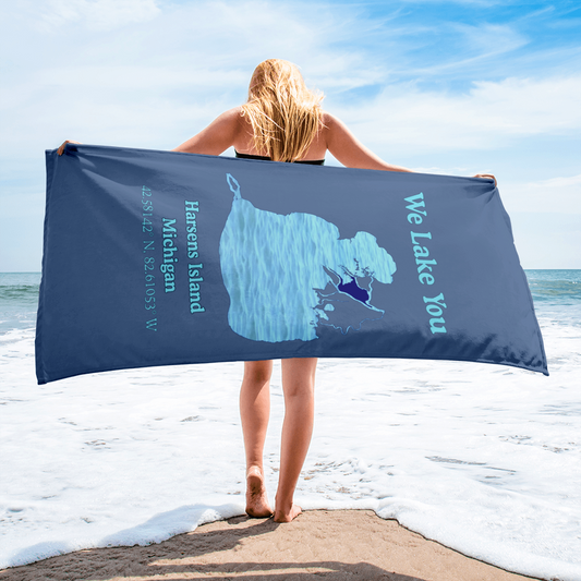 Harsens Island Beach Towel