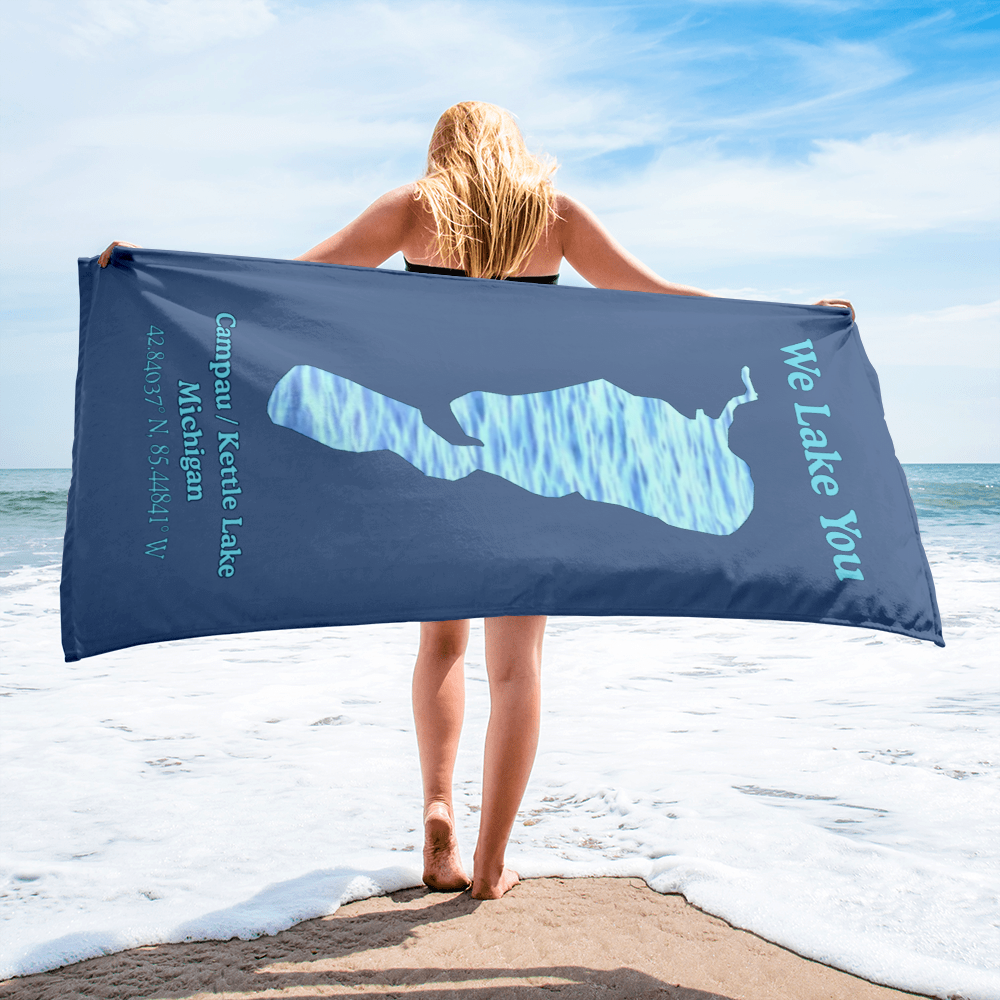 Campau / Kettle Lake Beach Towel