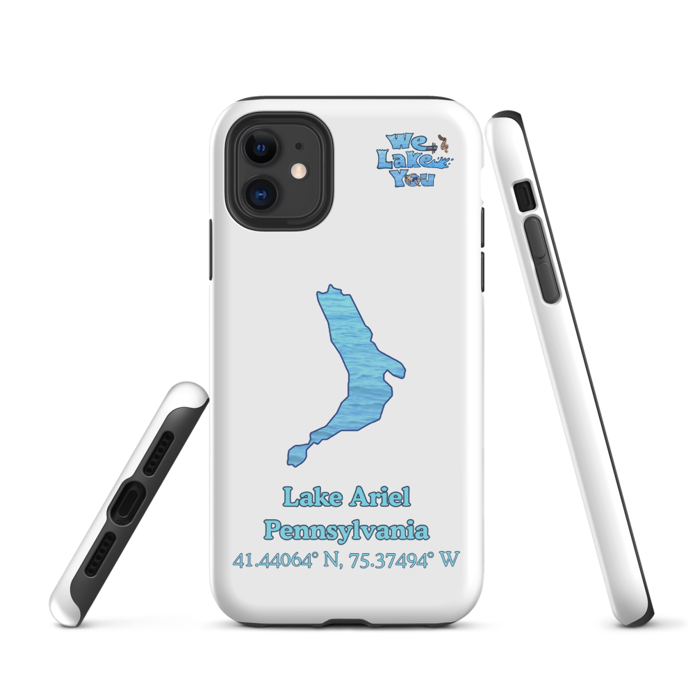 Tough Case for iPhone® 15 and 16 with Lake Ariel