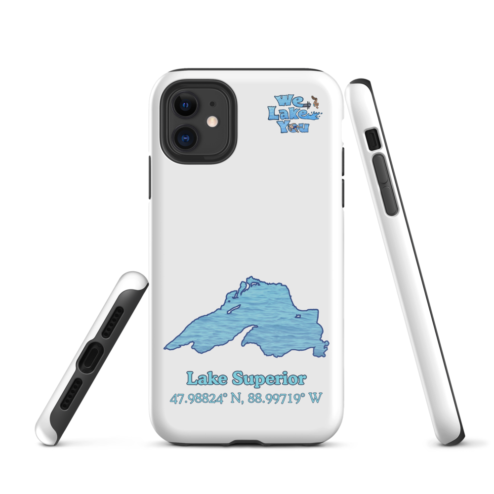 Tough Case for iPhone® 15 and 16 with Lake Superior