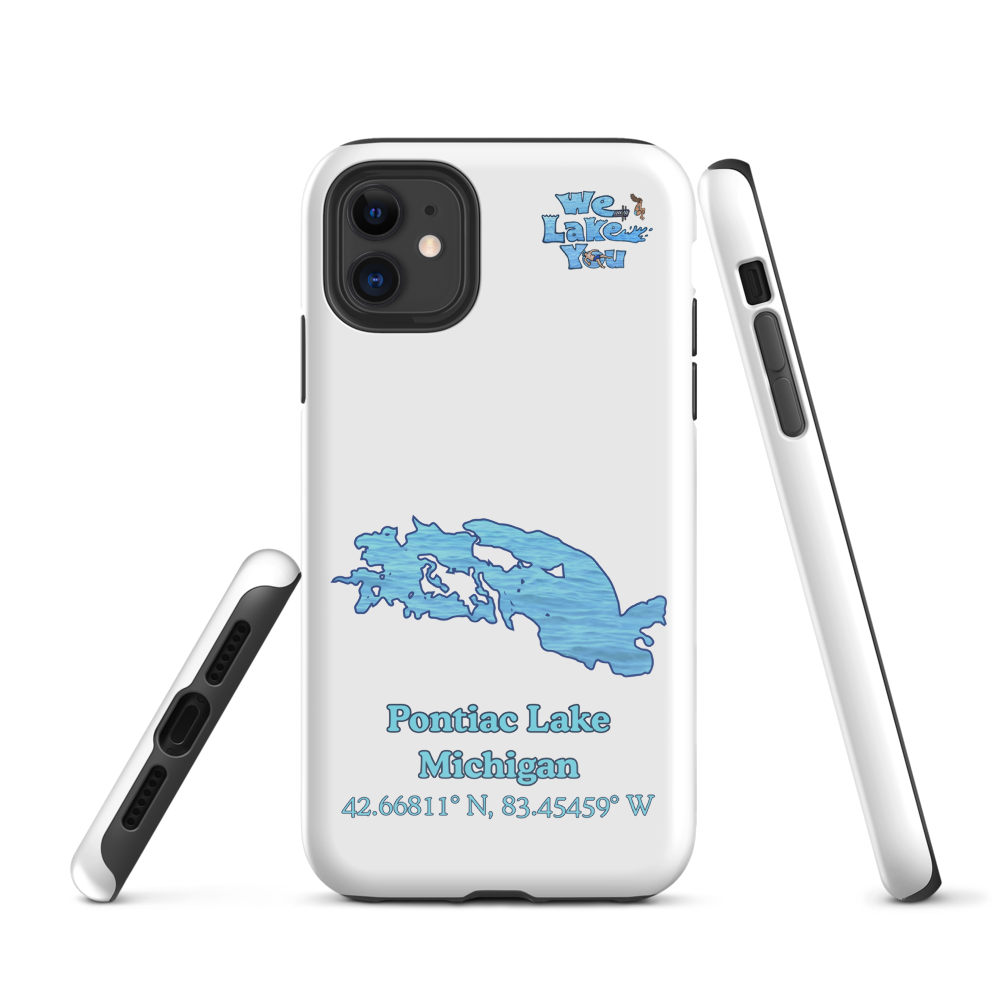 Tough Case for iPhone® with Pontiac Lake and We Lake You