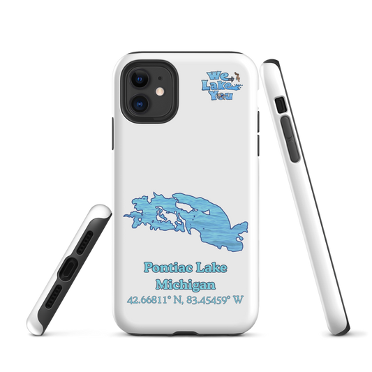 Tough Case for iPhone® with Pontiac Lake and We Lake You