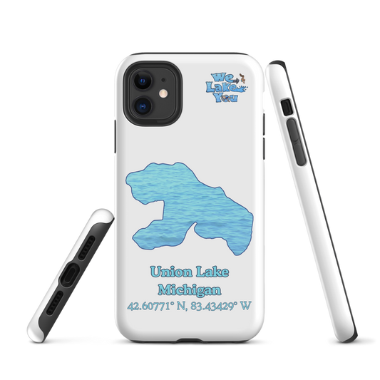 Tough Case for iPhone® with Union Lake and We Lake You