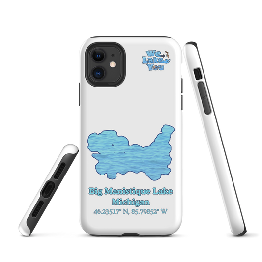 Tough Case for iPhone® 15 and 16 with Big Manistique Lake