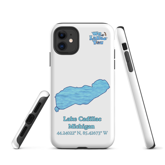 Tough Case for iPhone® with Lake Cadillac and We Lake You