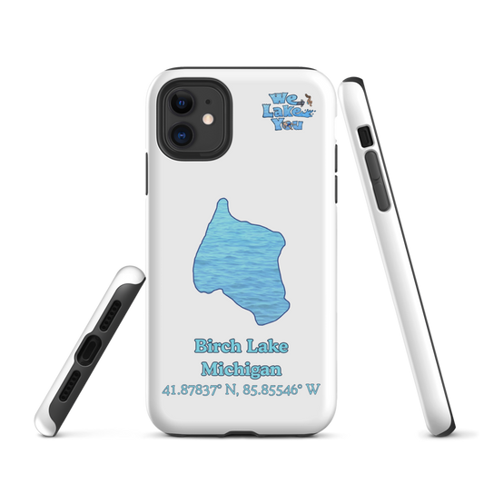 Tough Case for iPhone® 15 and 16 with Birch Lake