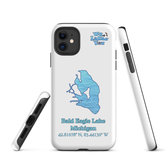 Tough Case for iPhone® 15 and 16 with Bald Eagle Lake