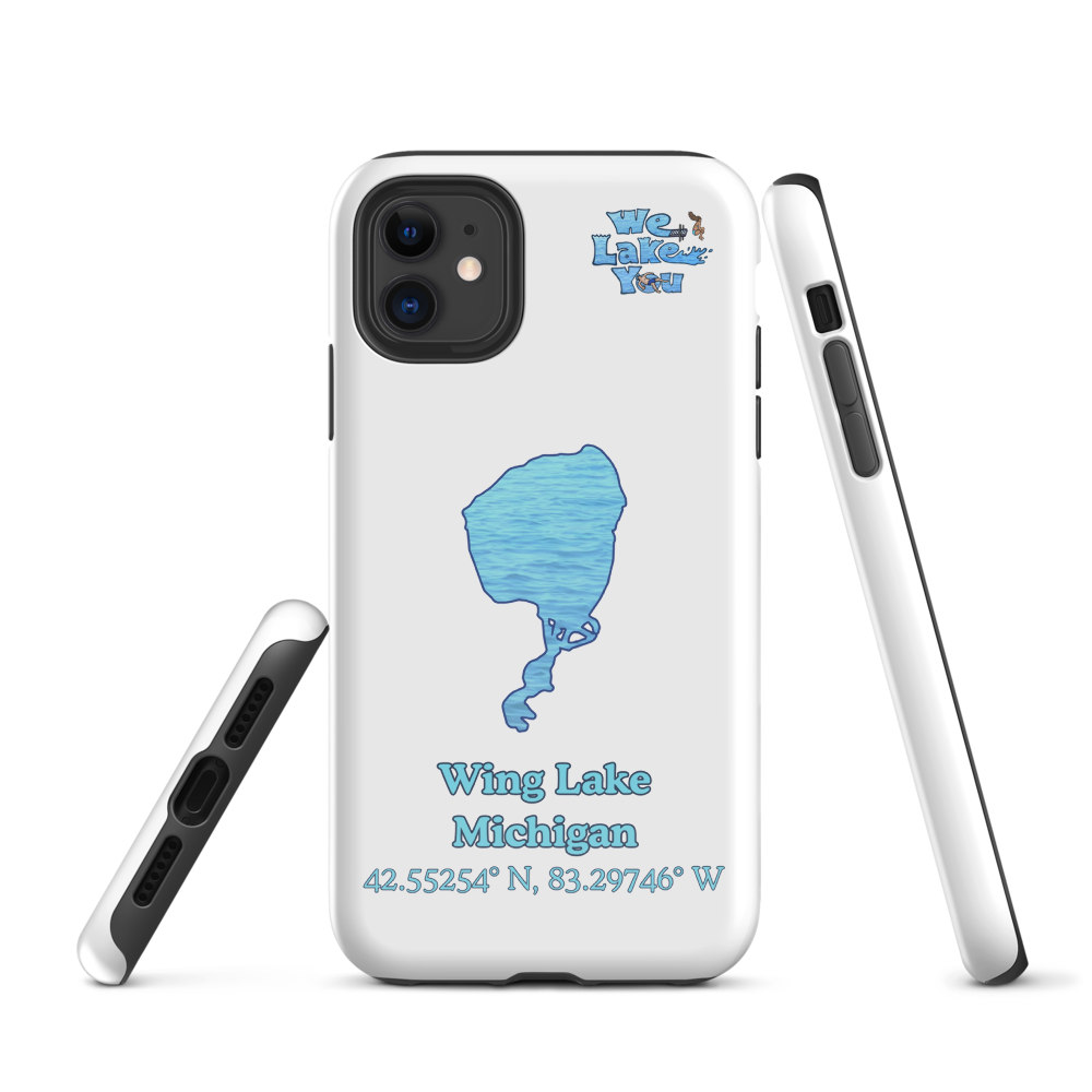 Tough Case for iPhone® 15 and 16 with Wing Lake
