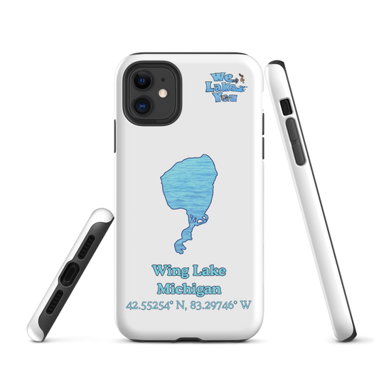 Tough Case for iPhone® 15 and 16 with Wing Lake