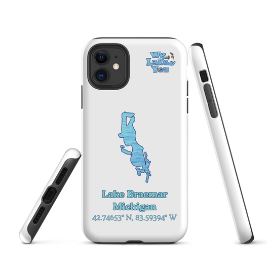 Tough Case for iPhone® 15 and 16 with Lake Braemar