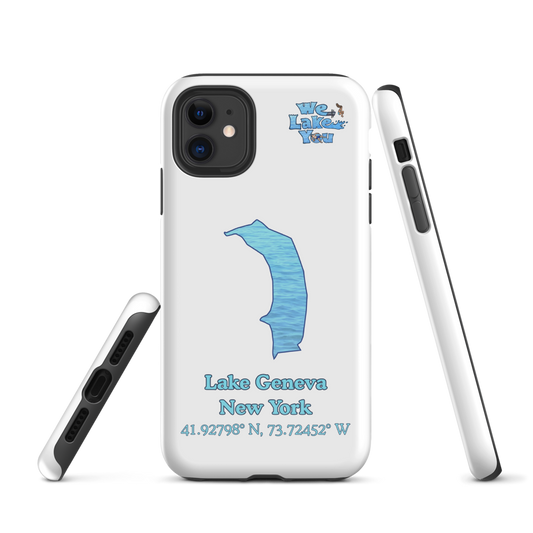 Tough Case for iPhone® 15 and 16 with Lake Geneva