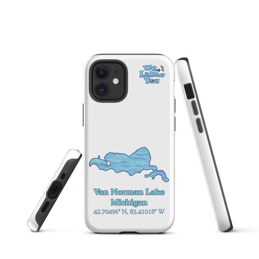 Tough Case for iPhone® 15 and 16 with Van Norman Lake