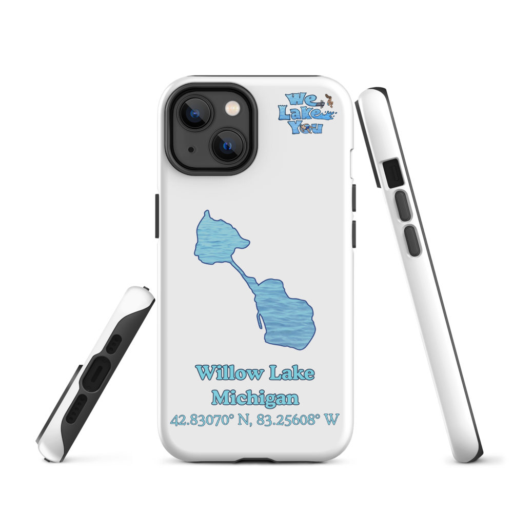 Tough Case for iPhone® 15 and 16 with Willow Lake