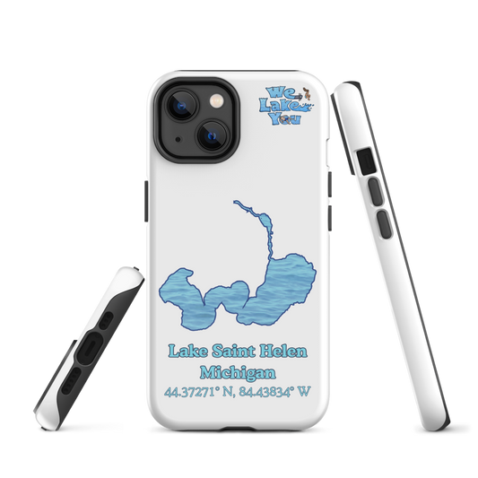 Tough Case for iPhone® 15 and 16 with Lake Saint Helen