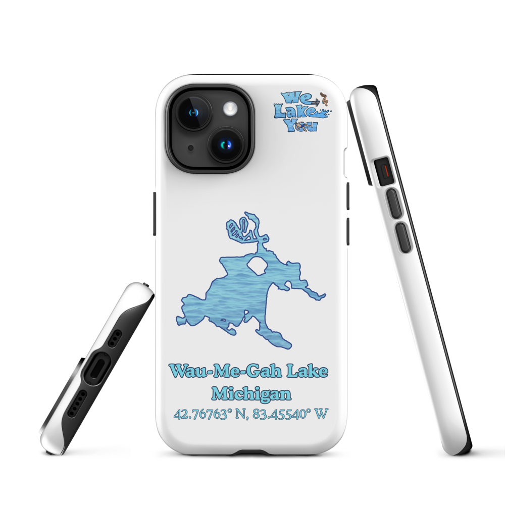 Tough Case for iPhone® 15 and 16 with Wau-Me-Gah Lake
