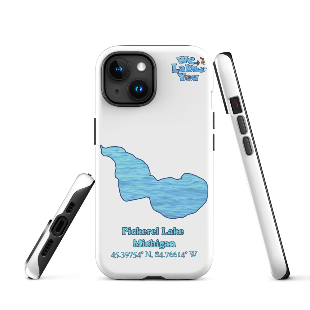 Tough Case for iPhone® 15 and 16 with Pickerel Lake