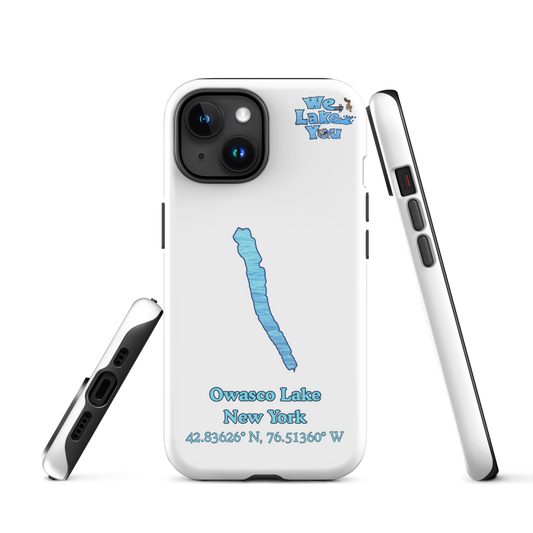 Tough Case for iPhone® 15 and 16 with Owasco Lake