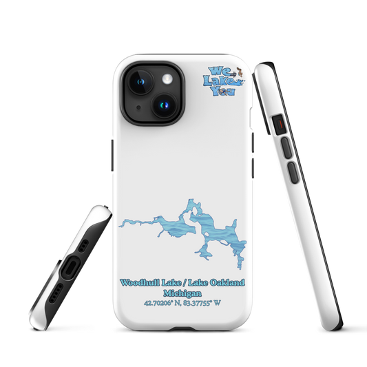 Tough Case for iPhone® 15 and 16 with Woodhull Lake / Lake Oakland