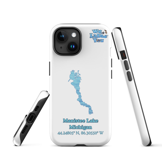 Tough Case for iPhone® 15 and 16 with Manistee Lake
