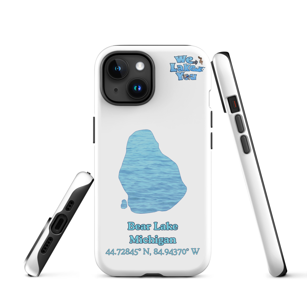 Tough Case for iPhone® 15 and 16 with Bear Lake