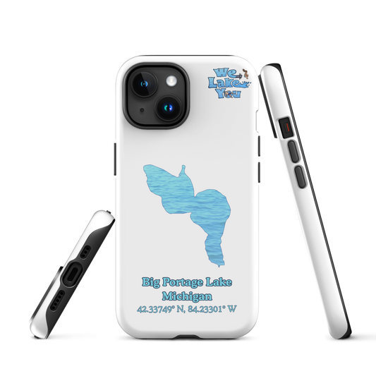Tough Case for iPhone® 15 and 16 with Big Portage Lake
