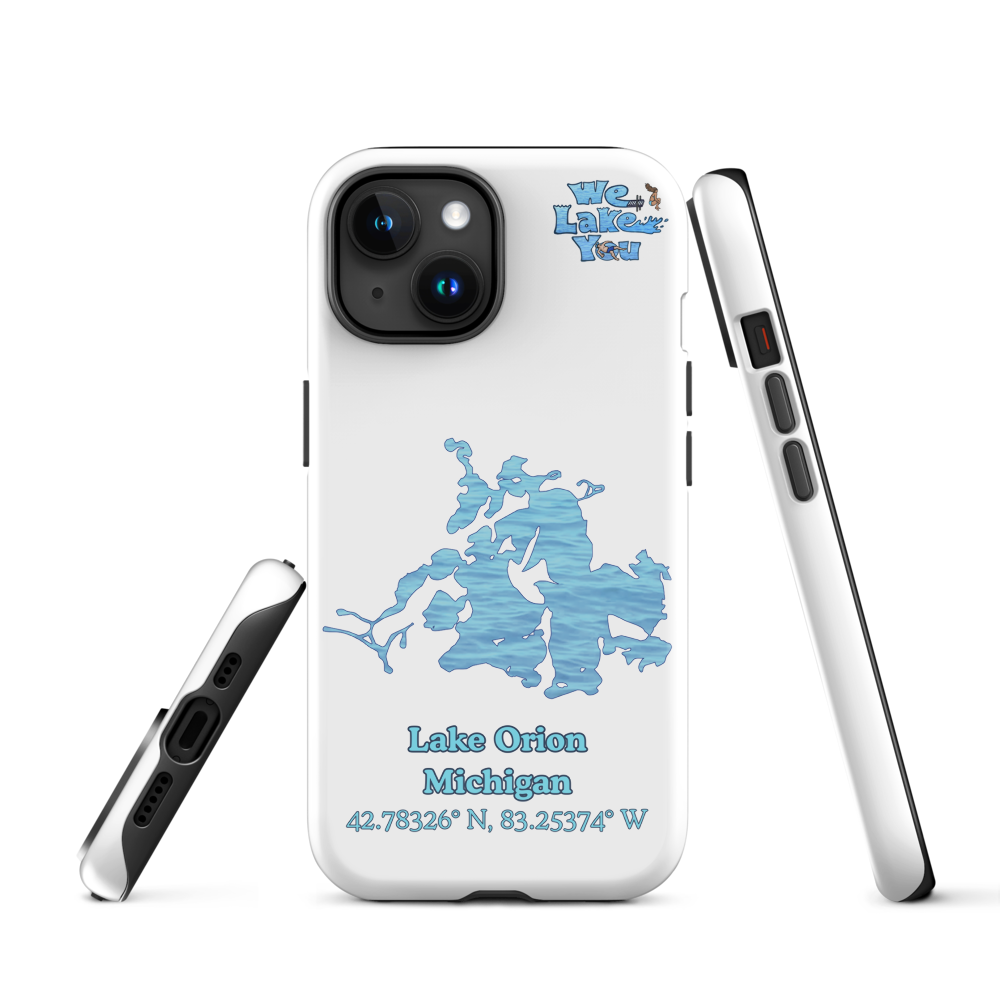 Tough Case for iPhone® 15 and 16 with Lake Orion