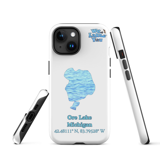 Tough Case for iPhone® 15 and 16 with Ore Lake