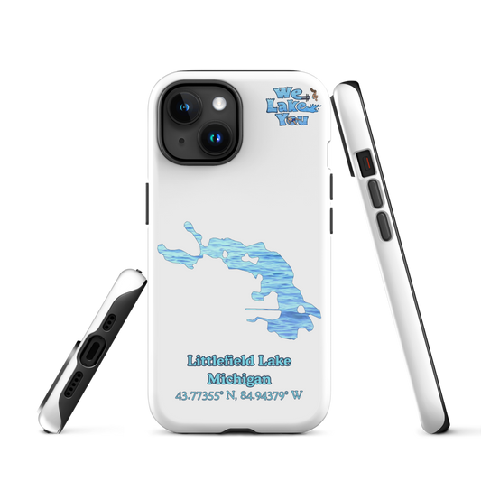 Tough Case for iPhone® 15 and 16 with Littlefield Lake