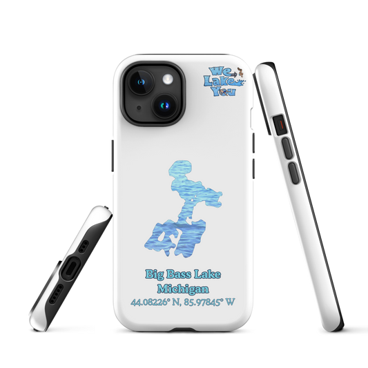 Tough Case for iPhone® 15 and 16 with Big Bass Lake