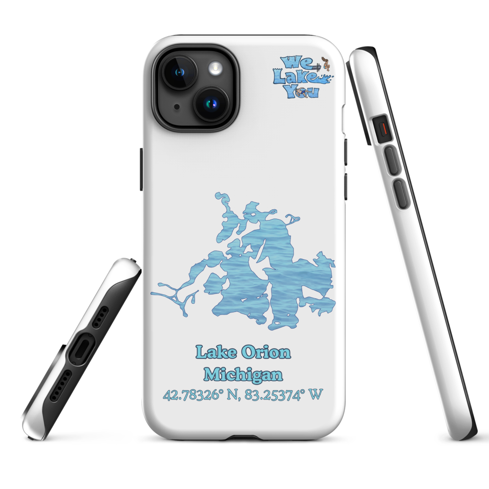 Tough Case for iPhone® 15 and 16 with Lake Orion