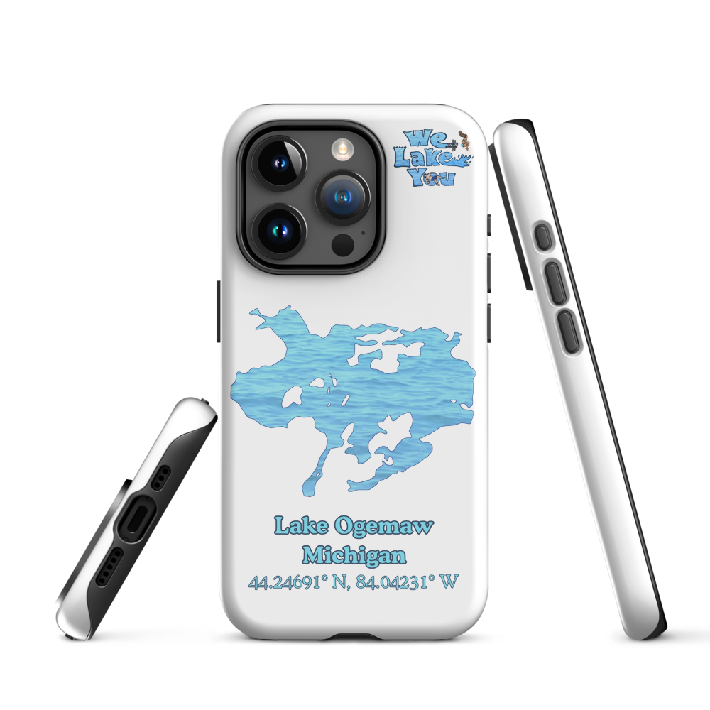 Tough Case for iPhone® 15 and 16 with Lake Ogemaw