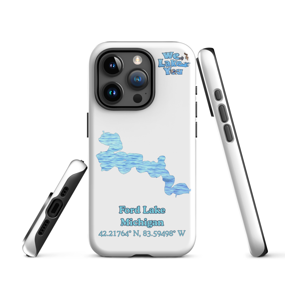 Tough Case for iPhone® 15 and 16 with Ford Lake