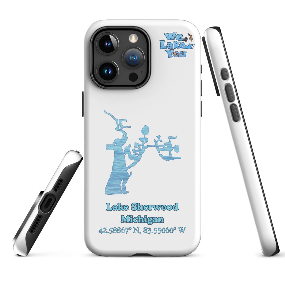 Tough Case for iPhone® 15 and 16 with Lake Sherwood