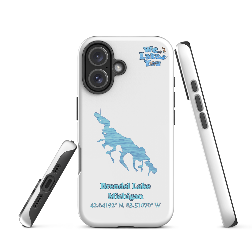 Tough Case for iPhone® 15 and 16 with Brendel Lake
