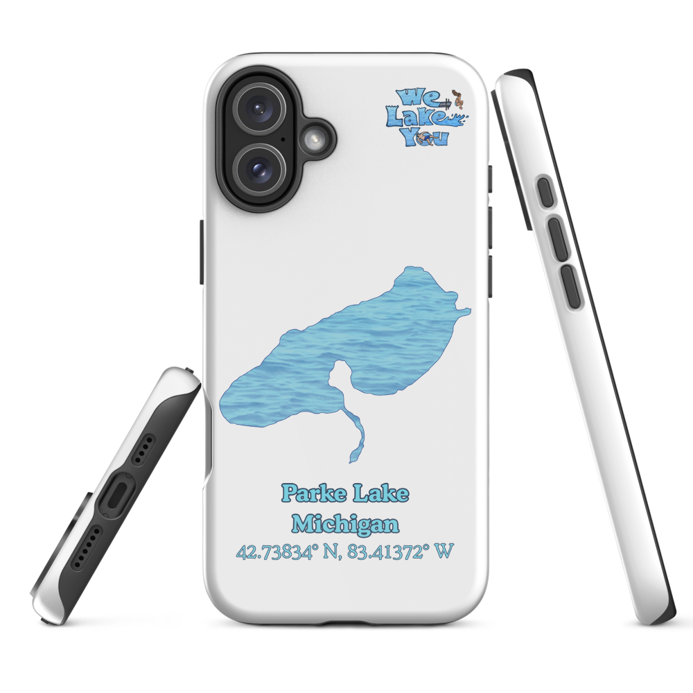 Tough Case for iPhone® 15 and 16 with Parke Lake