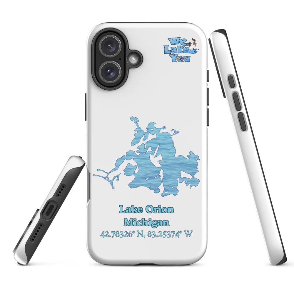 Tough Case for iPhone® 15 and 16 with Lake Orion